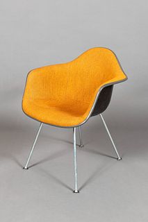 Eames for Herman Miller, Upholstered Shell DAX Chair, 1973