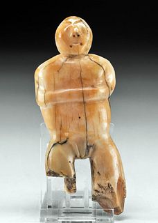13th C. Pre-Contact Inuit or Yupik Walrus Ivory Doll