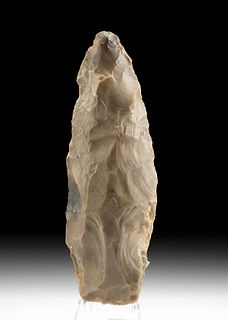 Native American Mississippian Knapped Stone Hand Tool
