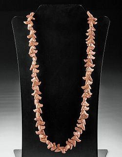 Colima Redware Bird Bead Necklace