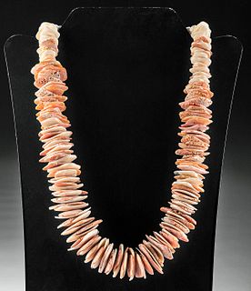 Colima Shell Bead Necklace - Wearable!