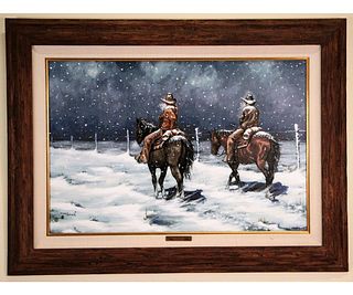 DONNY HICKMOTT "TOO COLD TO WHISTLE" GICLEE