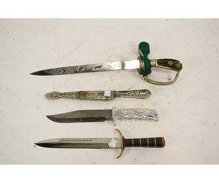 MIXED LOT OF FOUR  KNIVES