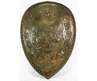 HAMMERED COPPER SHIELD