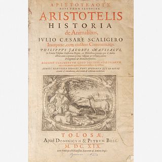 [Early Printing] [Aristotle] Group of 4 Works by Aristotle