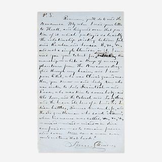 [Literature] Twain, Mark (Samuel Clemens) Autograph Letter, signed
