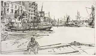 James McNeill Whistler (After) - Eagle Wharf