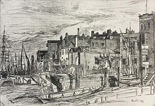 James McNeill Whistler (After) - Thames Police