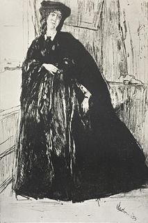 James McNeill Whistler (After) - Finette (Third State)