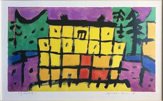 Paul Klee (After) - Gelbes Haus II