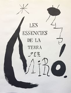 Joan Miro - Cover Sheet I from Les Essencies de la