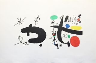 Joan Miro - Untitled VI from Les Essencies de la Terra