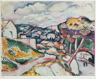 Georges Braque (After) - Paysage a L'Estaque