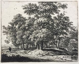 Anthonie Waterloo - Study of Trees