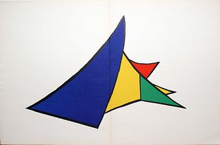 Alexander Calder - Untitled (Triangular Forms)