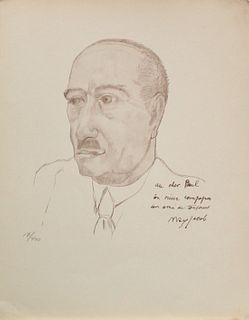 Max Jacob (After) - Portrait de l'Auteur