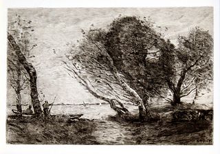 Jean-Baptiste-Camille Corot - Island San Bartolomeo