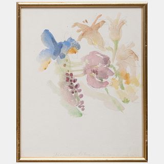 Barbara Novak: Botanical Watercolors: A Group of Six