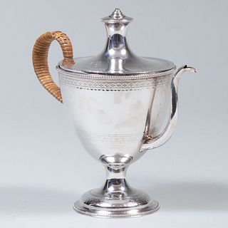 George III Silver Argyle Pot