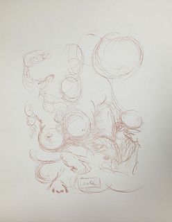 Salvador Dali - The Dream Outline (Plate Signature Edition)