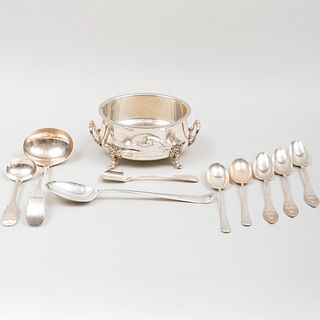 Group of Silver Plate Tableware