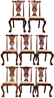 Chippendale Style Dining Chair Set