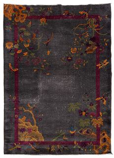 Chinese Art Deco Wool Rug