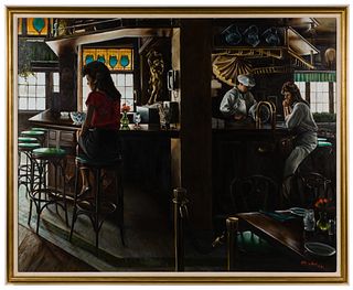 Harry McCormick (American, b.1942) Oil on Canvas