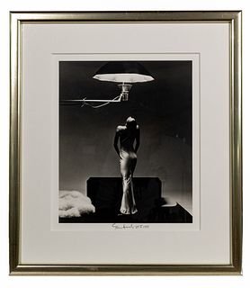 Victor Skrebneski (American, 1929-2020) 'Diana Ross' Silver Gelatin Print