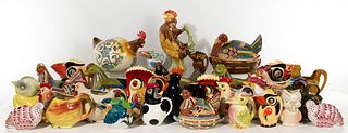 Pottery and Porcelain Animal Assortment
