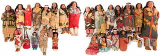 Native American Indian Skookum Doll Assortment