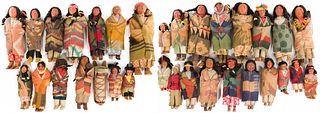 Native American Indian Skookum Doll Assortment