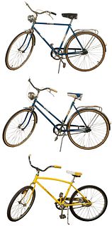 Sears '3-Speed' and Schwinn 'Speedster' Bicycle Assortment