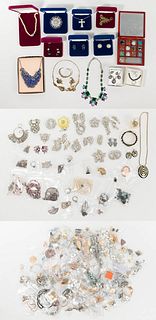 Sterling Silver, Rhinestone, Designer and Costume Jewelry Assortment