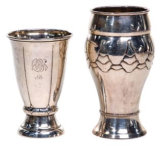 Christian F. Heise European Silver (826) Cups