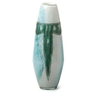 Legras Cameo Glass Vase
