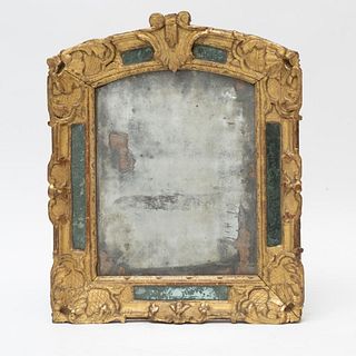18th Century French Giltwood Mirror