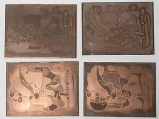 Fernand Leger, Copper Printing Plates