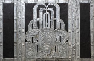 Art Deco Architectural Panel Circa 1930