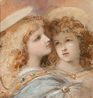 Edmund Blair Leighton Pre-Raphaelite painting