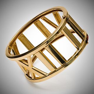 Tiffany & Co 18K Gold Atlas  Bracelet