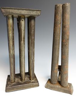 Two Antique Candlemolds