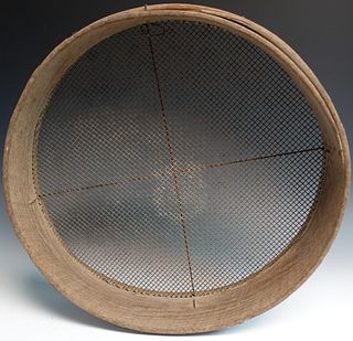 Bentwood and Wire Sifter