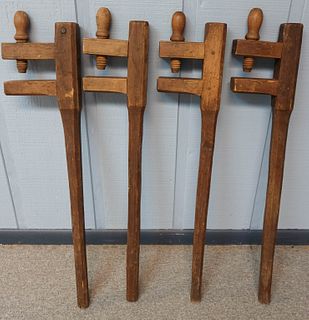 Four Quilt Frame Clamps