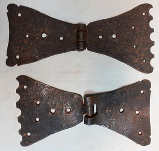 Pair of Butterfly Hinges
