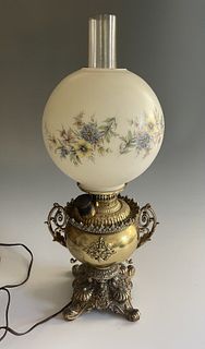 Brass Fluid Lamp