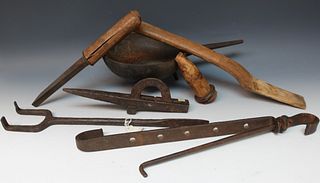 Early Iron and WoodTools and Accessories