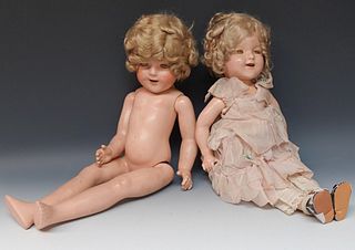 Two Ideal Shirley Temple Dolls