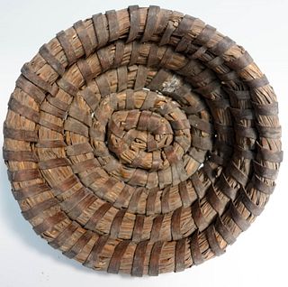 Small Rye Straw Basket