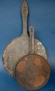 Two Iron Skillets